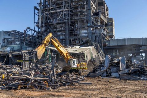 Deconstruction of Pt Augusta Power Station site