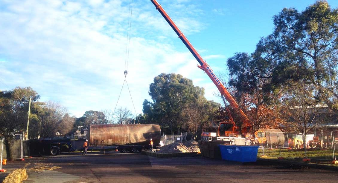 Underground Storage Tank removal for ACT Government