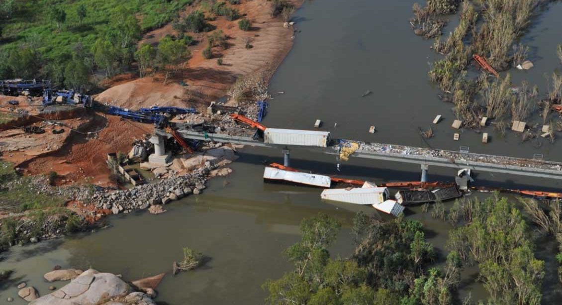 Edith River Freight Train Derailment