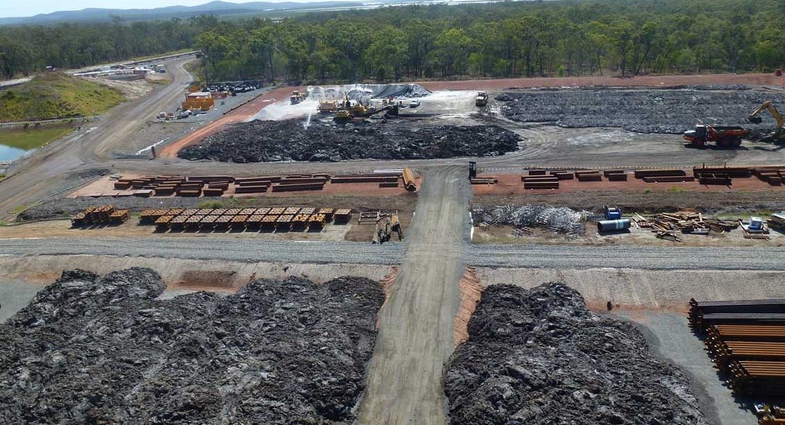 Narrows Crossing - acid sulphate soil treatment
