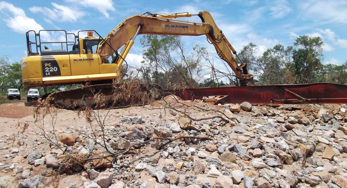 Edith River Freight Train Derailment