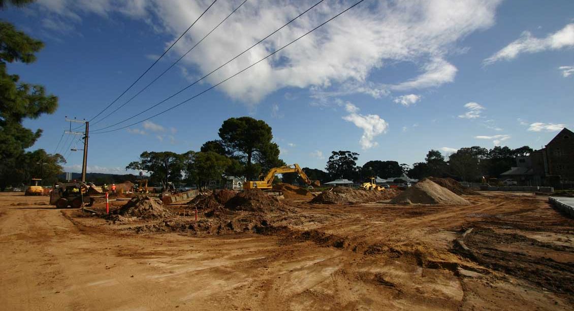 Glenside Campus redevelopment civil works