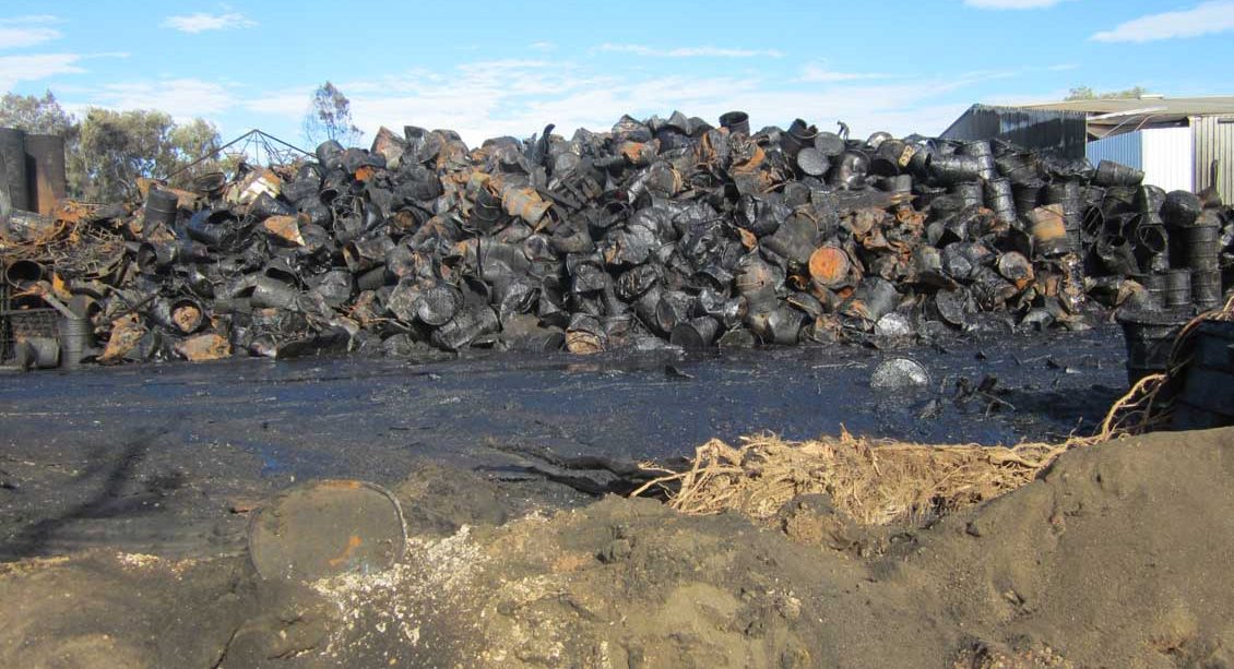 Mulhern Oil Depot cleanup