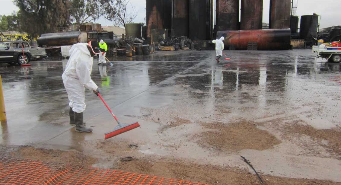 Mulhern Oil Depot cleanup