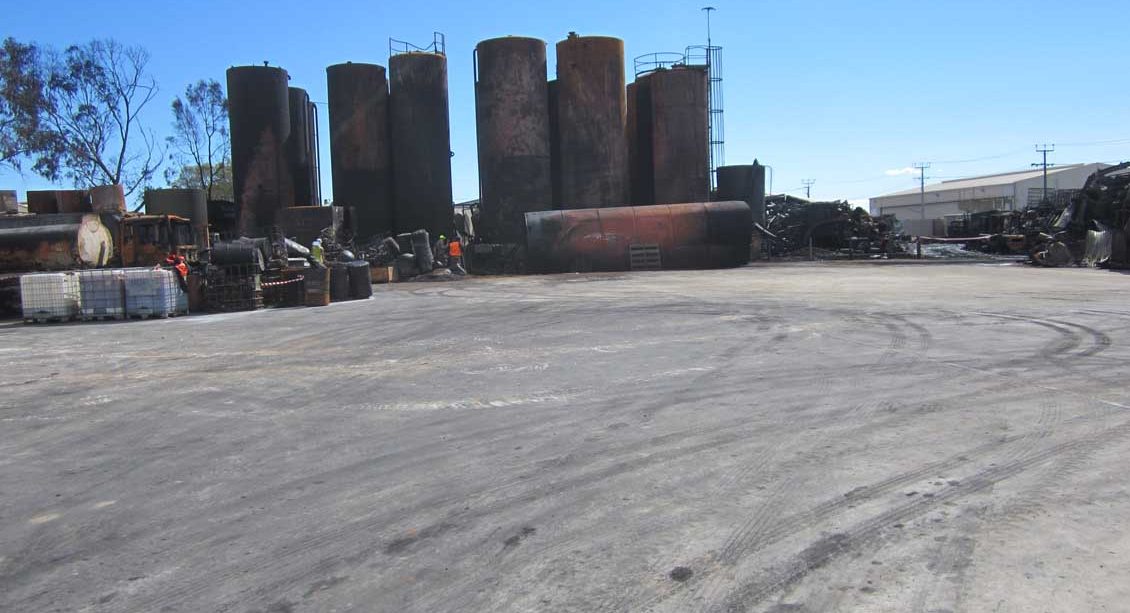 Mulhern Oil Depot cleanup