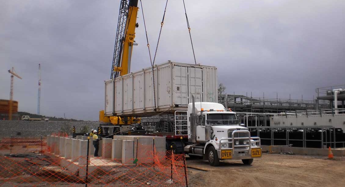 QCLNG Container remediation