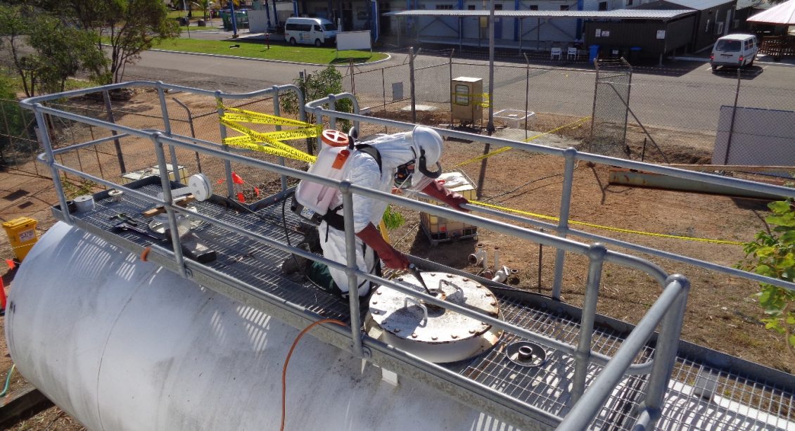 McMahon Horn Island AST Airport Aboveground Storage Tank Removal