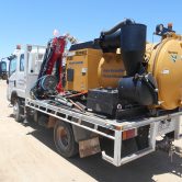 McMahon remote access hydro excavation unit