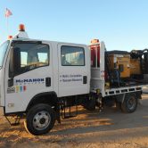 McMahon Remote access hydro-excavation unit